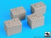 Black Dog D35017 Sandbag armored wall 3 1/35